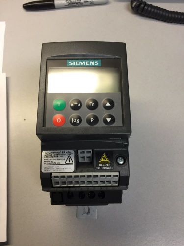 Siemens 6SE6410-2UA11-2AA0 MM410 Drive