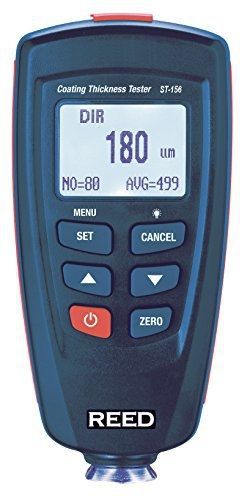 Reed instruments reed st-156 coating thickness gauge, 0 to 1250 micrometer range for sale
