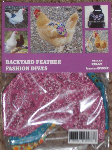 3 SUPER WIDE &amp; LONG COVERAGE Chicken Saddle Apron Hen LARGE XL HATCHING EGGS