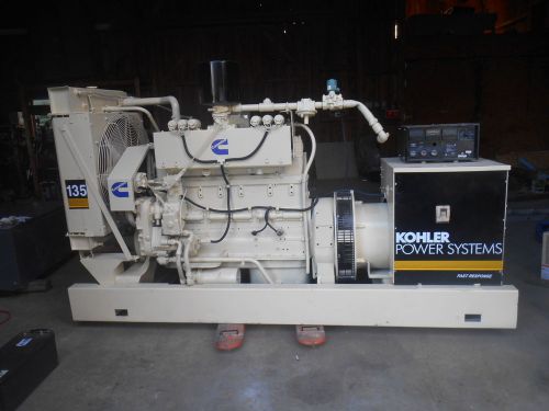 135 kw Cummins/Kohler  Natural Gas/Propane  Generator , 135kw