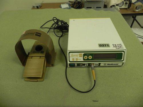 MEDTRONIC MIDAS REX LEGEND EHS EC-200 HIGH SPEED DRILL CONSOLE WITH FOOTSWITCH