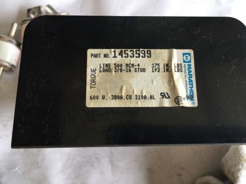 1453599 Marathon Terminal 380 Amp 600 Volt