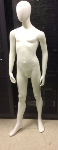 Male Mannequin Full Body Fiberglass Dress Form w/ Base
