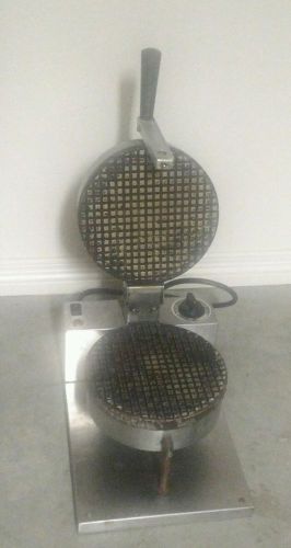 CoBatCo Commercial WAFFLE CONE MAKER BAKER Machine w/ Timer! ice cream shop 120v