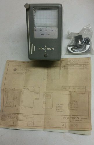 Vintage voltron volt recorder-voltec-interstate- 105-125 vac-aircraft-helicopter for sale