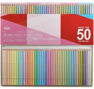Holbein Artist Colored Pencils Pastel Set 50 Colors(NEW)