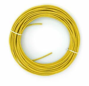 100ft  #10  AWG Yellow  Copper Wire Stranded, thhn or thwn or awm ,600V 