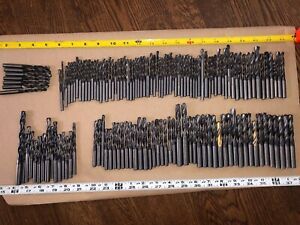 QTY 120 CARBIDE DRILLS  QTY 15 COOLANT THROUGH DRILLS WIDIA, M.A. FORD, KENNAMET