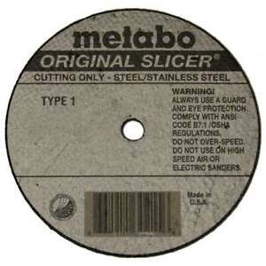 Metabo 655358000 3&#034; x 1/16 x 1/4 Original Slicer A60TZ 100 pack