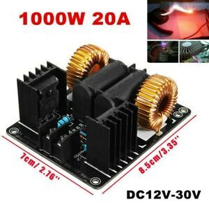 1 Pcs ZVS Board 1000W Board DC12V-30V Driver Flyback Induction Heating