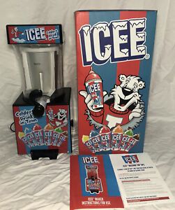 Brand New ICEE Slushie Making Machine Official New In Box At Home Use