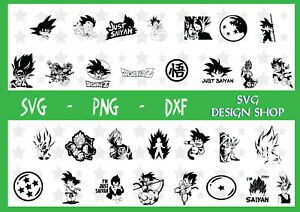 Dragon BallZ Svg, Dragon Ball Z Clipart, Dragon BallZ Eps, Dxf, Png Files