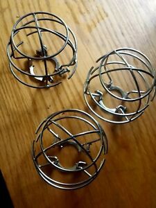 Pack Of 3 - Viking Model D-1 Fire Sprinkler Head Guard Chrome (10325)