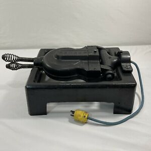 Vintage Malted Waffle Maker FS CARBON Rugged 1 Cast Iron Heavy-Duty. Read