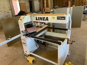 Vitap :Linea 42N Double Row Line Boring Machine w/two 21 spindle boring heads