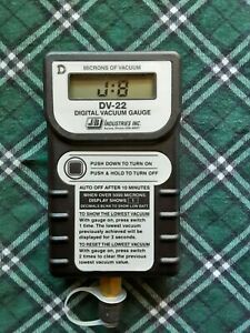 EXCELLENT CONDITION! JB DV-22 Hand-Held Digital Vacuum Micron Gauge