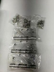 ASSA ABLOY MK55858 Set Of 3 Door And Butt Hinges SEE DESCRIPTION