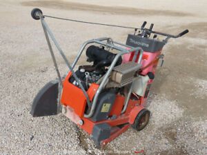 2016 Husqvarna FS524 24&#039;&#039; Self Propelled Concrete Floor Saw bidadoo -Repair