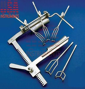Premium Quality Cooley Cosgrove Mitral Valve Retractor Complete Surgical Set