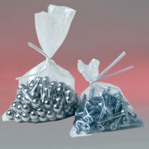 Flat Poly Bag, 48 x 48 Inch, 50 Pack, 6 Mil, Clear
