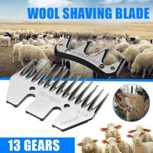 Stainless Steel Strength Straight Blade for Livestock Sheep Clipper 13  Y Q