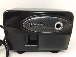 Vintage Panasonic Auto Stop Electric Pencil Sharpener KP-310 Tested Working