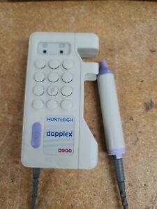 Huntleigh Dopplex D900 VASCULAR /Obstetric Doppler w 8MHz Doppler VP8HS working