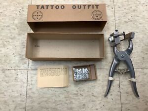 Vintage Stone  Mfg. Pet Tattoo Outfit with original box and directions  new?