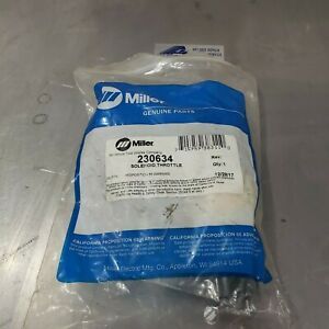 MILLER ELECTRIC 230634 SOLENOID THROTTLE W/4-8.4 LB SPRING
