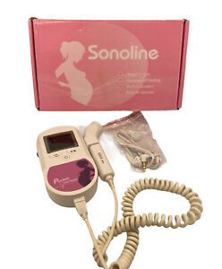 Baby Doppler Sonoline Contec Pink with Doppler Probe