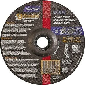 Norton Gemini Right Cut Right Angle Grinder Reinforced Abrasive Cut-Off Wheel, T