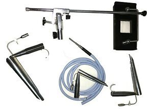 Fiber Optic Operating Laryngoscope &amp; Cable Chest Support Holder AGE02