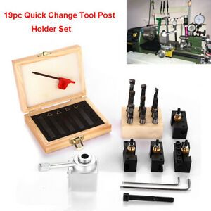 19pcs/set Quick Change Tool Mini Set Holder Holder Boring CNC Bar Lathe Turning