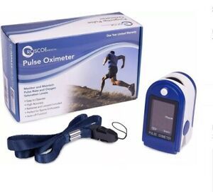 Roscoe Fingertip Pulse Oximeter NIB