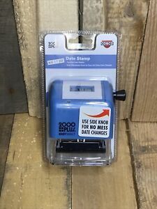 2000 PLUS 011091 Self-Inking Date Stamp,Black Ink Color 2021-2022