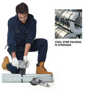 Pneumatic Bundling Tensioner Locking Machine For Steel Strapping Packing Tools