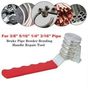 Brake Pipe Bender Bending Tool Copper Stainless Pipes For 3/16&#034; 1/4&#034; 5/16&#034; 3/8&#034;