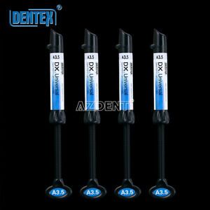 4X A3.5 Dentex Dental Ultra Universal Curing Light Composite Resin Syringe