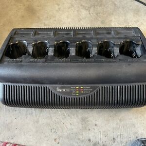 Motorola Impres WPLN4121BR 6 Bank Battery Charger
