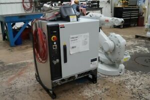 ABB IRB 1600 Robot System w/ IRC5 Control TESTED VIDEO INSIDE WARRANTY 5Hrs!