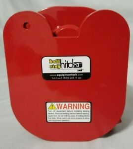 Equipment Lock, Ball and Ring Hitch Lock, Trailer Lock, Heavy Duty, New
