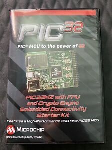 Microchip PIC32MZ With FPU and crypto Engine Embedded Connectivity Starter Kit