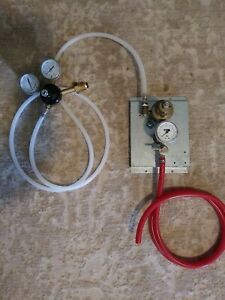 Nitrogen/Co2 Draft Beer Regulator &amp; Secondary Beer Regulator 580 male connection