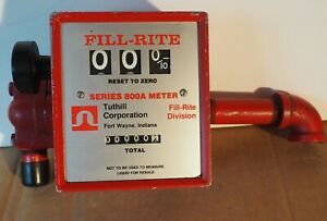 Tuthill Corporation FILL-RITE Series 800A METER - Good Condition