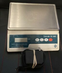 Taylor Precision Products TE 10R Precision Scale w/ Wall Adapter