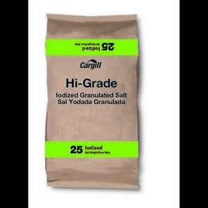 CARGILL 100012517 Cargill Hi-Grade Iodized 25lbs