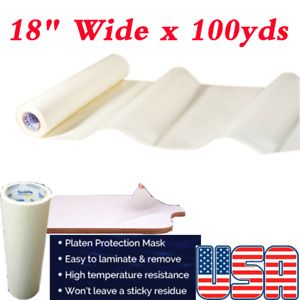 US 18&#034; x 100yds High Tack Screen Printing Pallet Platen Tape Silk Screen