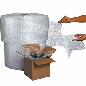 Aviditi Bubble Cushioning Wrap Rolls 48 Inch x 375 Feet 5/16&#034; Medium Bubble P...