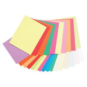 Array Card Stock Paper, 8-1/2 x 11 Inch, Assorted Parchment Colors, Pack of 100