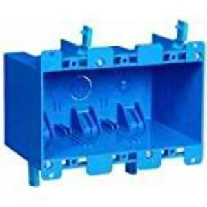 Carlon B355R Switch/Outlet Box,Old Work, 3 Gang, 5.72-Inch Length by 2.79-Inch